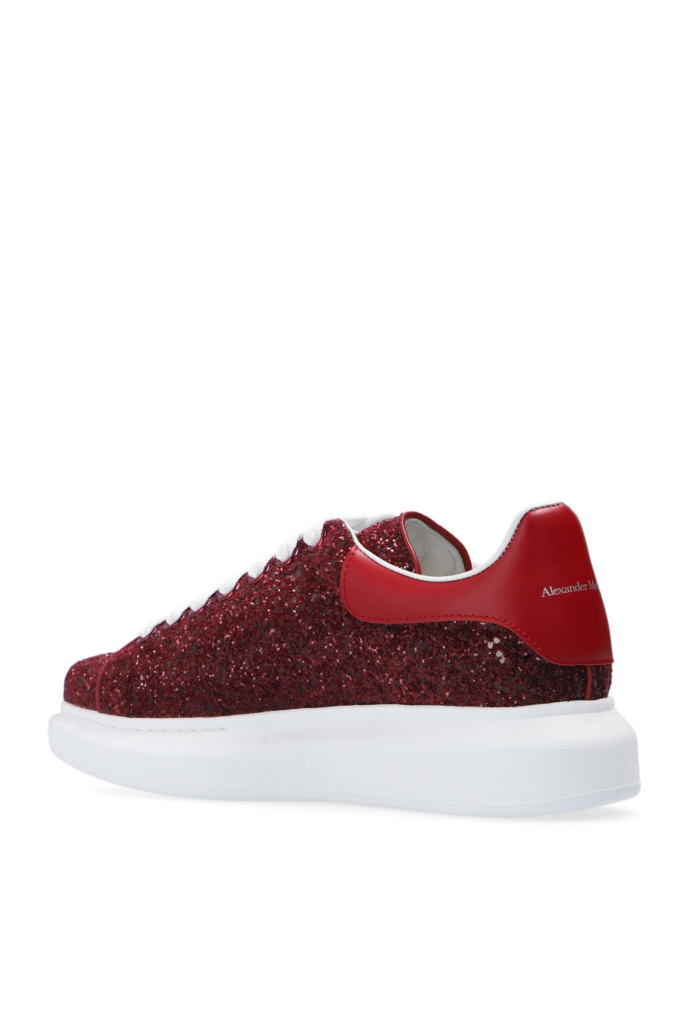 Alexander mcqueen red hot sale glitter